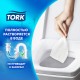 Бумага туалетная Tellus/TORK (Система T4) PREMIUM, спайка 8 рулонов по 23 метра, 2-слойная, белая, 120320