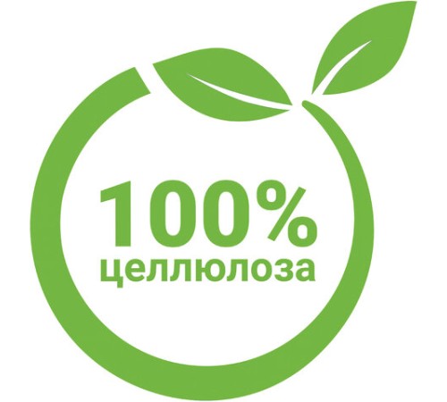 Салфетки бумажные, 100 шт., 24х24 см, МЯГКИЙ ЗНАК, белые, 100% целлюлоза, C4