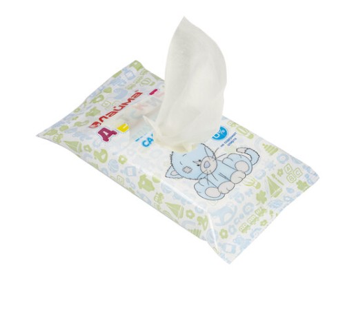 Салфетки влажные детские 15 шт., универсальные очищающие, LAIMA Kids, 128074