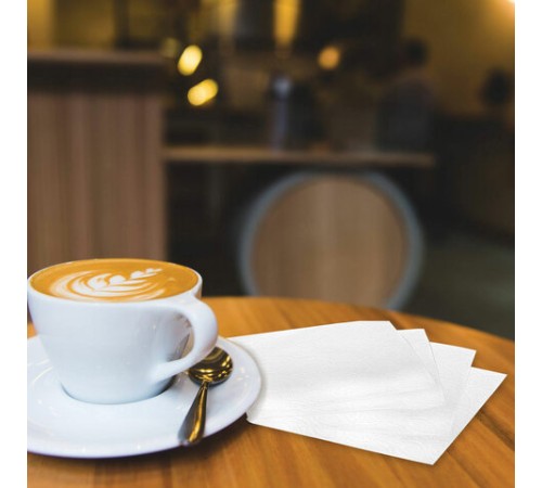 Салфетки бумажные 100 шт., 23х24 см, LASLA эконом, 50651