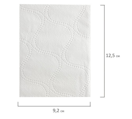 Бумага туалетная бытовая, спайка 24 шт., 2-х слойная, (24х18,5 м), LAIMA, белая, 128719