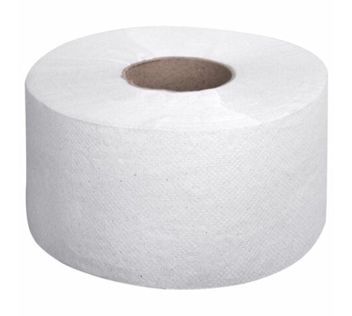 Бумага туалетная ЛЮБАША (Система T2) 1-слойная 12 рулонов по 200 метров, цвет серый, 129571, 129571 (МП-39)