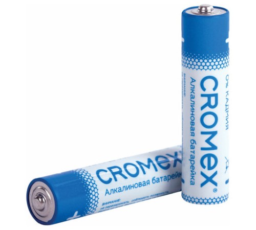 Батарейки алкалиновые "мизинчиковые" КОМПЛЕКТ 12 шт., CROMEX (КРОМЕКС) Alkaline, AAA (LR03, 24A), спайка, 456259 Батарейки алкалиновые "мизинчиковые" КОМПЛЕКТ 12 шт., CROMEX (КРОМЕКС) Alkaline, AAA (LR03, 24A), спайка, 456259