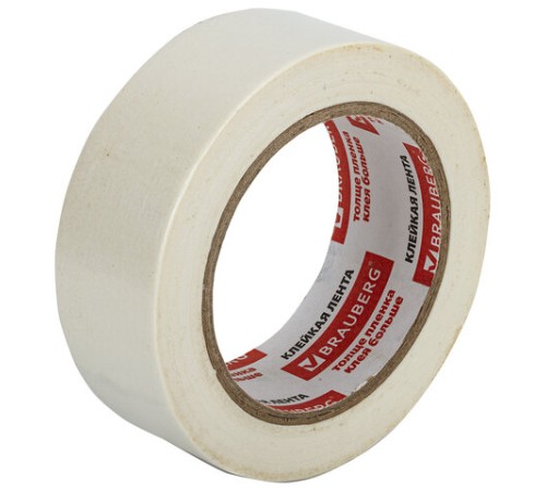 Клейкая лента малярная креппированная 38 мм х 50 м (реальная длина!), профессиональная, BRAUBERG, 226427