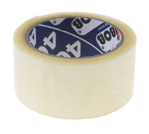 Клейкая лента упаковочная 48 мм х 66 м, прозрачная, толщина 40 микрон, UNIBOB 400, 29343