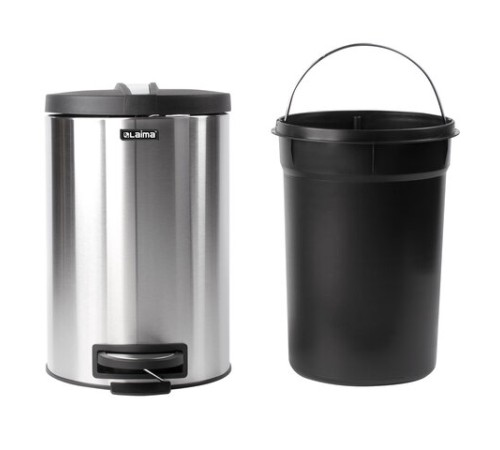 Ведро мусорное с педалью 12 литров 