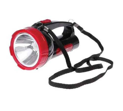 Фонарь аккумуляторный КОСМОС 5 Вт LED, выдвижная вилка, заряд от сети, KOCAc9105WLED