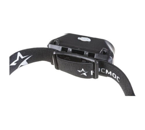 Фонарь налобный аккумуляторный КОСМОС, 3 Вт, LED + 3 Вт, СОВ, Li-ion, заряд от USB, KocH3WDLith