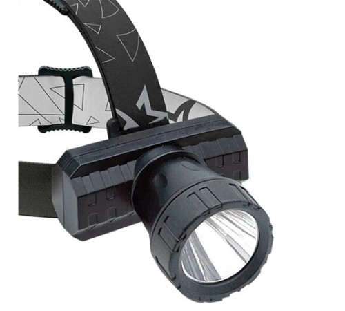 Фонарь налобный аккумуляторный КОСМОС 3 Вт LED, Li-ion, заряд от USB, KocAcHead3W