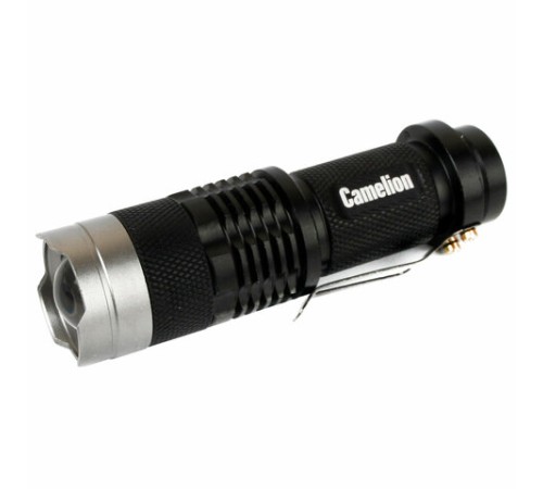 Фонарь CAMELION XP-E, ЯРКИЙ, ZOOM, 3 режима, питание 1хAA, LED5135