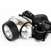 Фонарь налобный ULTRAFLASH 7хLED, 3 режима, питание 3хААА (не в комплекте), LED5351