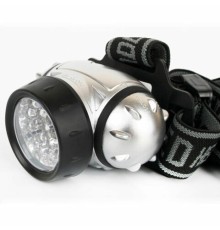 Фонарь налобный ULTRAFLASH 19хLED, 4 режима, питание 3хААА (не в комплекте), LED5353