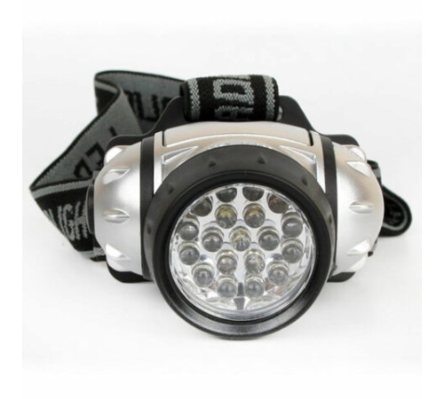 Фонарь налобный ULTRAFLASH 19хLED, 4 режима, питание 3хААА (не в комплекте), LED5353