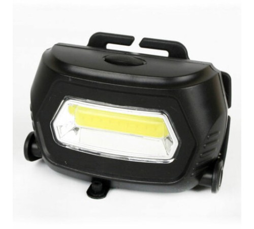 Фонарь налобный аккумуляторный ULTRAFLASH 3Вт COB, 3 режима, Li-pol (USB-кабель в комплекте), LED5359