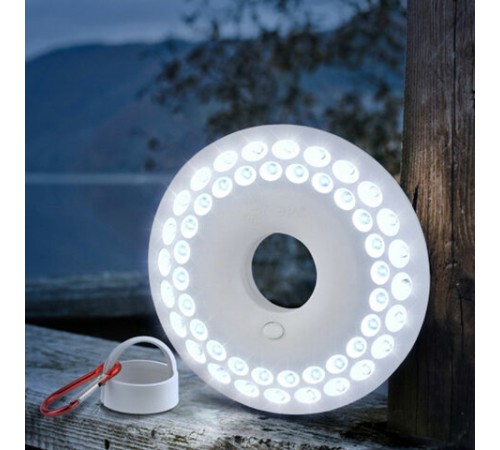 Фонарь туристический ЭРА 48xLED, крепление карабин, магниты, питание 3xAA (не в комплекте), KB-601, Б0029178