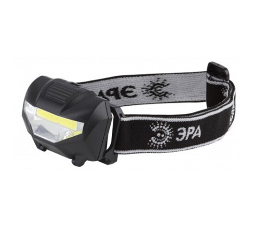 Фонарь налобный ЭРА 3Вт COB, 3 режима, сенсорная кнопка, питание 3хААА (не в комплекте), GB-501, Б0027817