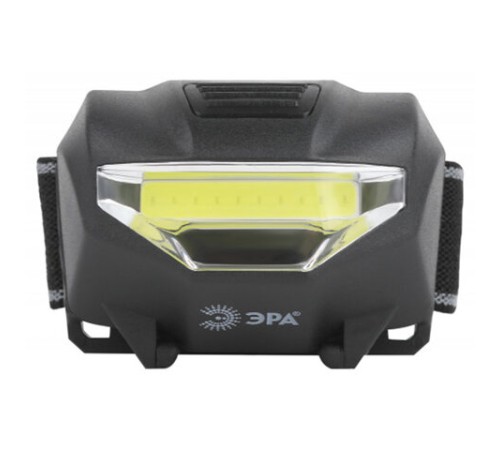 Фонарь налобный ЭРА 3Вт COB, 3 режима, сенсорная кнопка, питание 3хААА (не в комплекте), GB-501, Б0027817