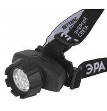 Фонарь налобный ЭРА 7xLED, 4 режима, сенсорная кнопка, питание 3хААА (не в комплекте), GB-602, Б0031382