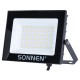 Прожектор светодиодный 50 Вт, 6500 К, 4000 Лм, 50 м2, IP65, 176x123x26 мм, черный, SONNEN, 238414