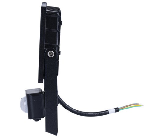 Прожектор светодиодный с датчиком движения 30 Вт, 6500 К, 2400 Лм, 30 м2, IP65, 161х146х51 мм, черный, SONNEN, 238417