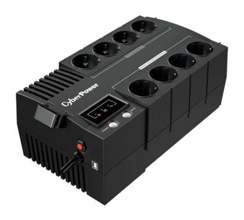 Источник бесперебойного питания CYBERPOWER BS650E, 650 VA (390 W), 8 евророзеток