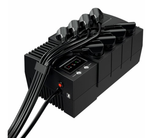 Источник бесперебойного питания CYBERPOWER BS650E, 650 VA (390 W), 8 евророзеток
