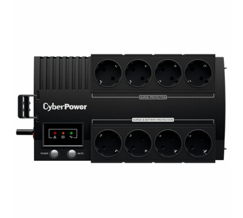 Источник бесперебойного питания CYBERPOWER BS650E, 650 VA (390 W), 8 евророзеток