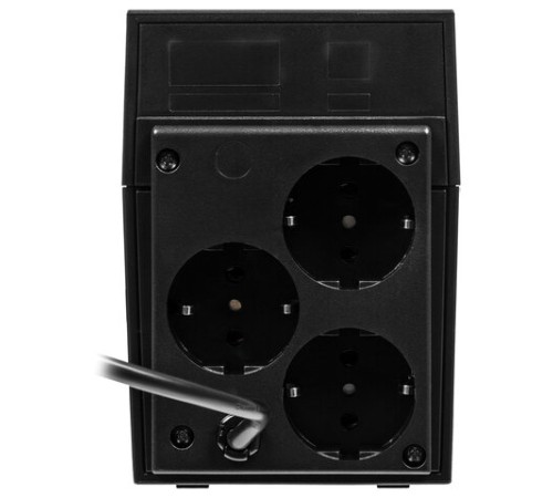 Источник бесперебойного питания POWERCOM Raptor RPT-600A EURO, 600 VA (360W), 3 евророзетки, 657704