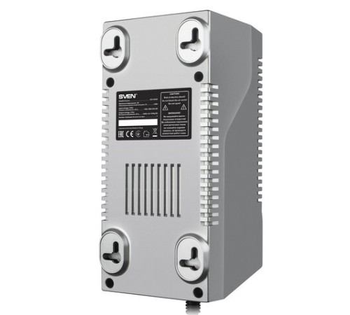 Стабилизатор SVEN VR-F1000, 320 Вт, 184-285 В, 4 евророзетки, SV-018818