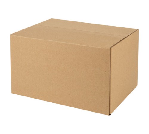 Гофрокороб, длина 380 мм х ширина 280 мм х высота 225 мм, марка Т22, профиль В, FEFCO 0201 / ГОСТ, исполнение А, 440055