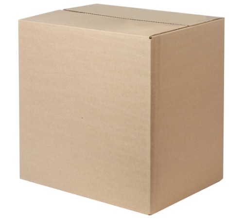 Гофрокороб, длина 370 мм х ширина 270 мм х высота 370 мм, марка Т22, профиль В, FEFCO 0201 / ГОСТ, исполнение А, 440056