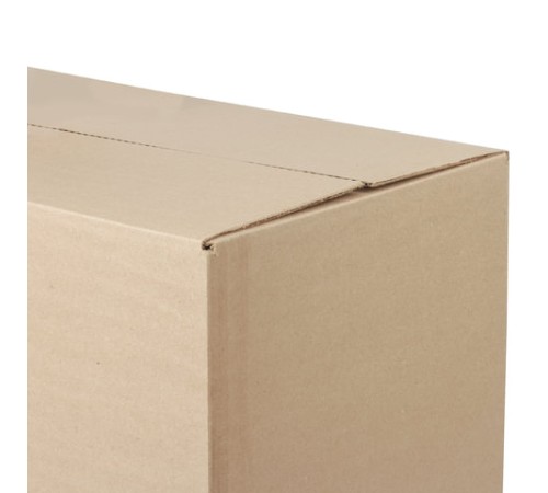 Гофрокороб, длина 370 мм х ширина 270 мм х высота 370 мм, марка Т22, профиль В, FEFCO 0201 / ГОСТ, исполнение А, 440056