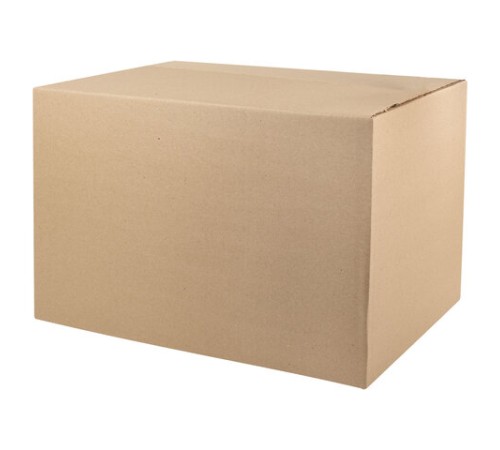 Гофрокороб, длина 500 мм х ширина 370 мм х высота 370 мм, марка Т22, профиль В, FEFCO 0201 / ГОСТ, исполнение А, 440107