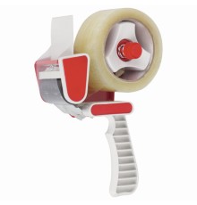 Диспенсер для клейкой упаковочной ленты шириной до 50 мм, пластик, STAFF 