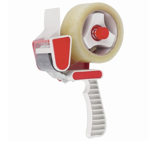 Диспенсер для клейкой упаковочной ленты шириной до 50 мм, пластик, STAFF 