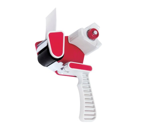 Диспенсер для клейкой упаковочной ленты шириной до 50 мм, пластик, STAFF 