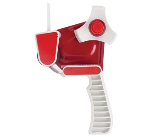 Диспенсер для клейкой упаковочной ленты шириной до 50 мм, пластик, STAFF 