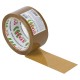 Клейкая лента 50 мм х 66 м упаковочная КОРИЧНЕВАЯ, толщина 40 микрон, STAFF, 440159