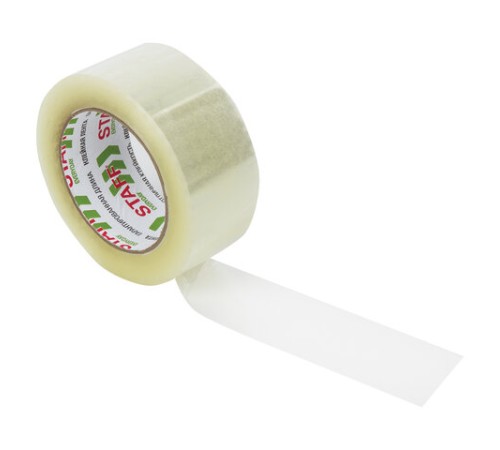 Клейкая лента 48 мм х 150 м упаковочная, прозрачная, толщина 40 микрон, STAFF EVERYDAY, 440160