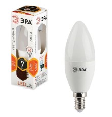 Лампа светодиодная ЭРА STD, 7 (60) Вт, цоколь E14, 