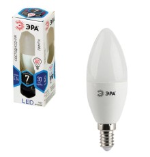 Лампа светодиодная ЭРА STD, 7 (60) Вт, цоколь E14, 