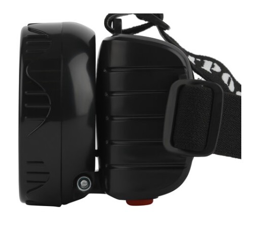 Фонарь налобный аккумуляторный ТРОФИ 9xLED, 2 режима, провод, заряд от сети, TG9