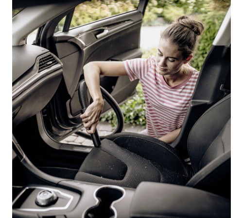 Пылесос хозяйственный KARCHER WD 2 Plus, мусоросборник 12 л, мощность 1000 Вт, желтый, 1.628-000.0