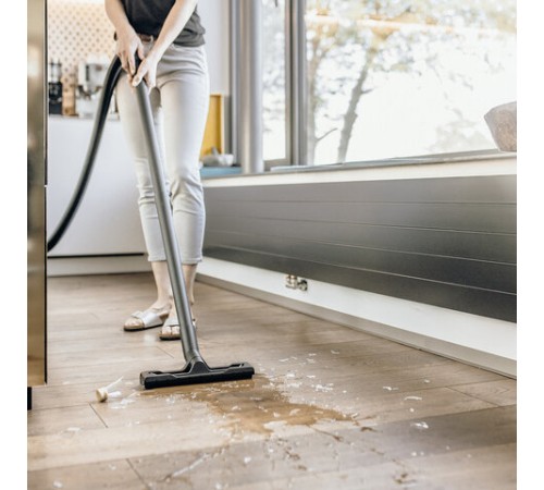 Пылесос хозяйственный KARCHER WD 2 Plus, мусоросборник 12 л, мощность 1000 Вт, желтый, 1.628-000.0