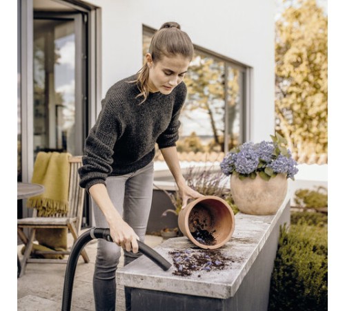 Пылесос хозяйственный KARCHER WD 3 S, мусоросборник 17 л, мощность 1000 Вт, желтый, 1.628-135.0