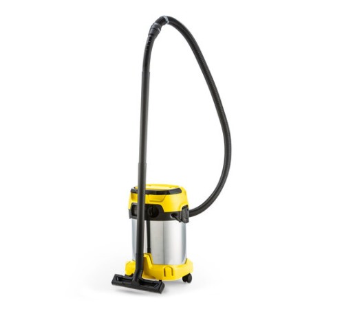 Пылесос хозяйственный KARCHER WD 3 PS, мусоросборник 17 л, мощность 1000 Вт, желтый, 1.628-190.0