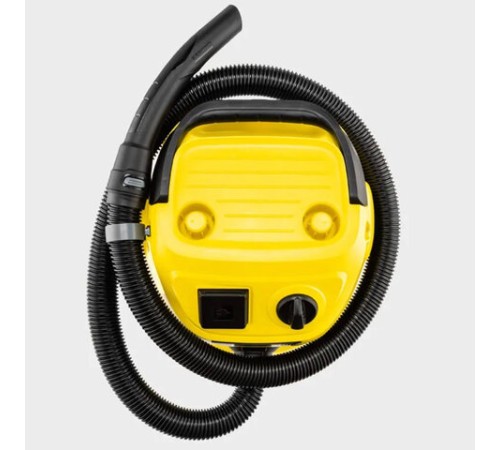 Пылесос хозяйственный KARCHER WD 3 PS, мусоросборник 17 л, мощность 1000 Вт, желтый, 1.628-190.0