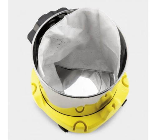 Пылесос хозяйственный KARCHER WD 3 PS, мусоросборник 17 л, мощность 1000 Вт, желтый, 1.628-190.0
