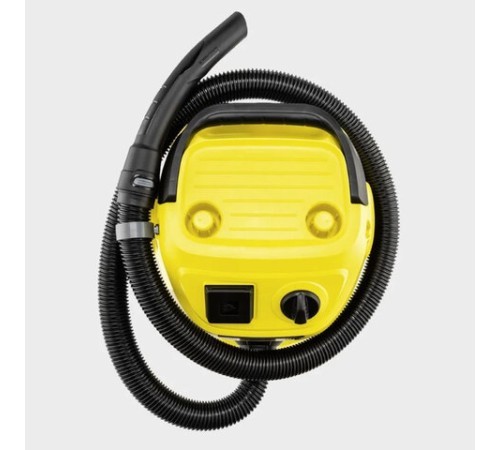 Пылесос хозяйственный KARCHER WD 3 P, мусоросборник 17 л, мощность 1000 Вт, желтый, 1.628-170.0