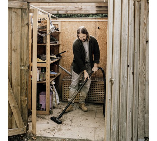 Пылесос хозяйственный KARCHER WD 5 S, мусоросборник 25 л, мощность 1100 Вт, желтый, 1.628-350.0